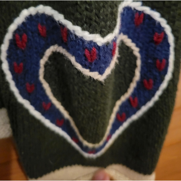 Christopher & Banks Christmas Sweater Cardigan Womens L - Picture 5 of 8